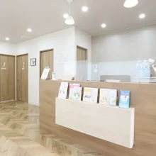 受付カウンター